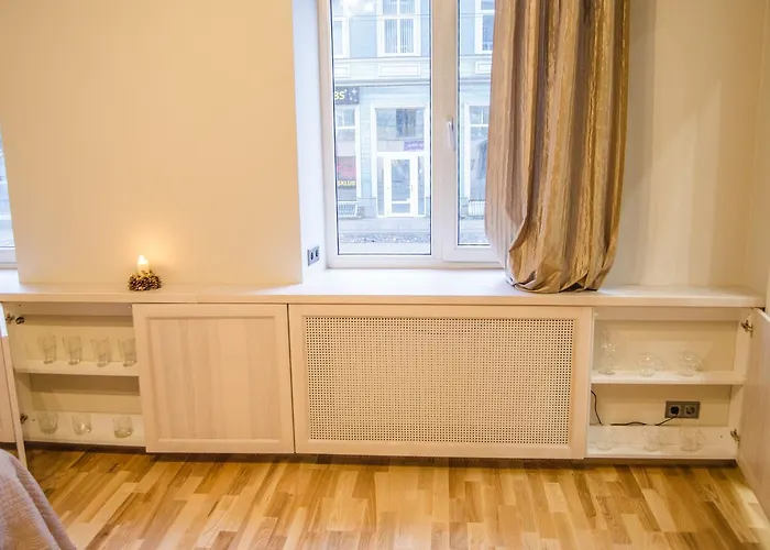 Apartment, Barons Promenade With Parking * Riga